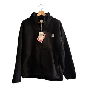 Lucy & Yak Black Teddy Jacket